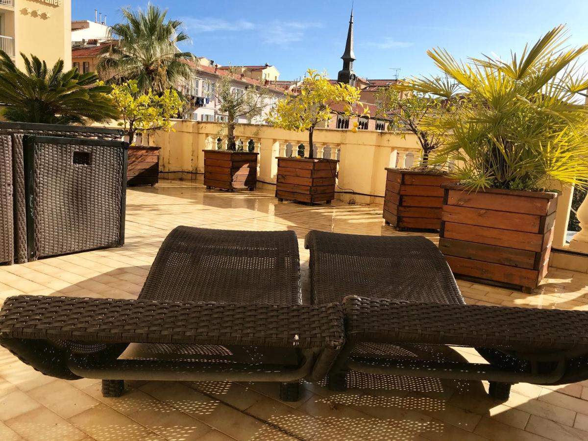 Appartement Terrasse Dans Palace Belle Epoque Menton Exterior foto