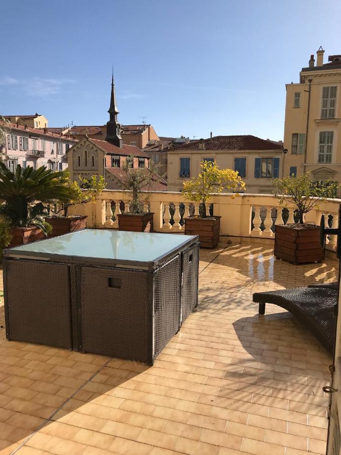 Appartement Terrasse Dans Palace Belle Epoque Menton Exterior foto