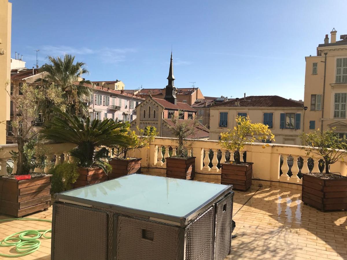 Appartement Terrasse Dans Palace Belle Epoque Menton Exterior foto